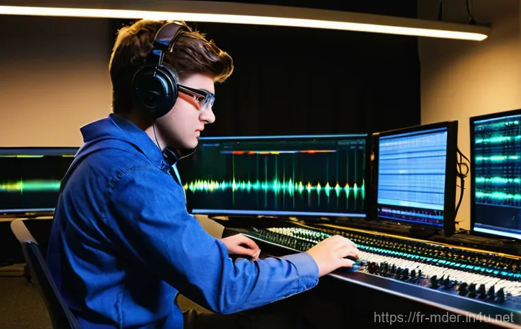 미디어기술사 시험 응시 자격 - **Prompt 1: Cutting-Edge Audiovisual Engineering Lab**
"A bright, modern, and highly organized a...