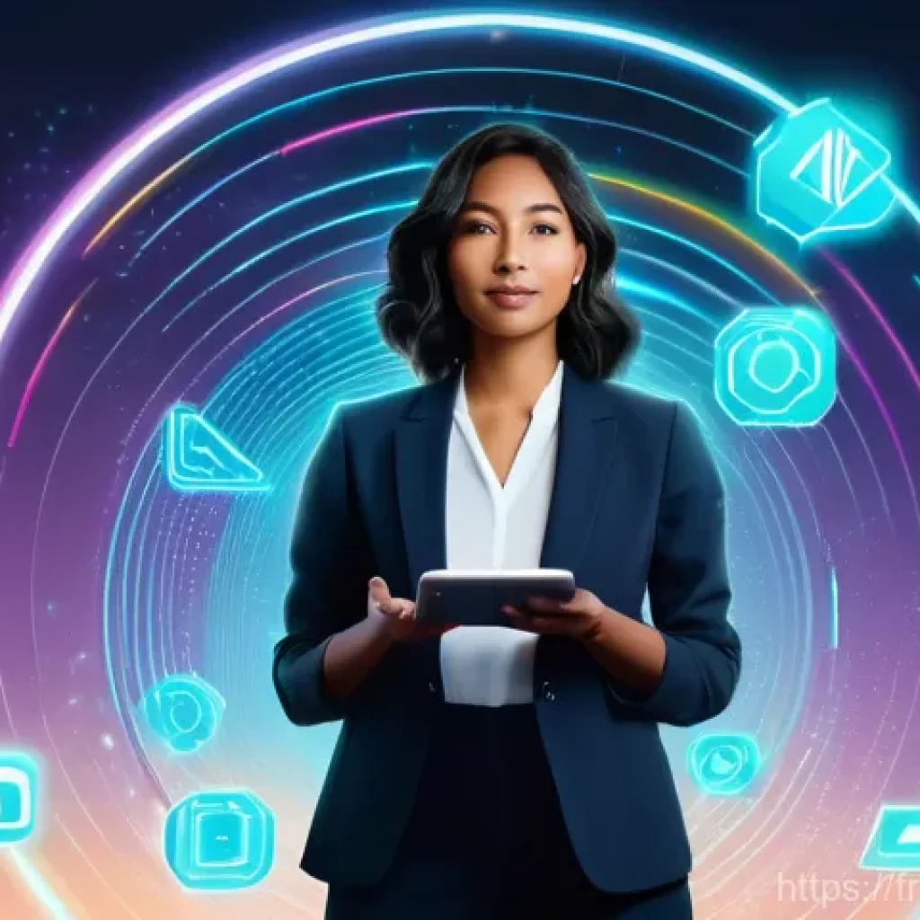 미디어기술사와 디지털 트랜스포메이션 - **Prompt 1: The Visionary Media Specialist in a Digital Ecosystem**
    "A dynamic, medium shot of a...